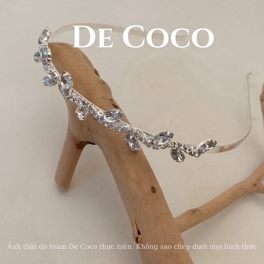 Bờm đính đá, băng đô đá lấp lánh Sparkle De Coco decoco.accessories