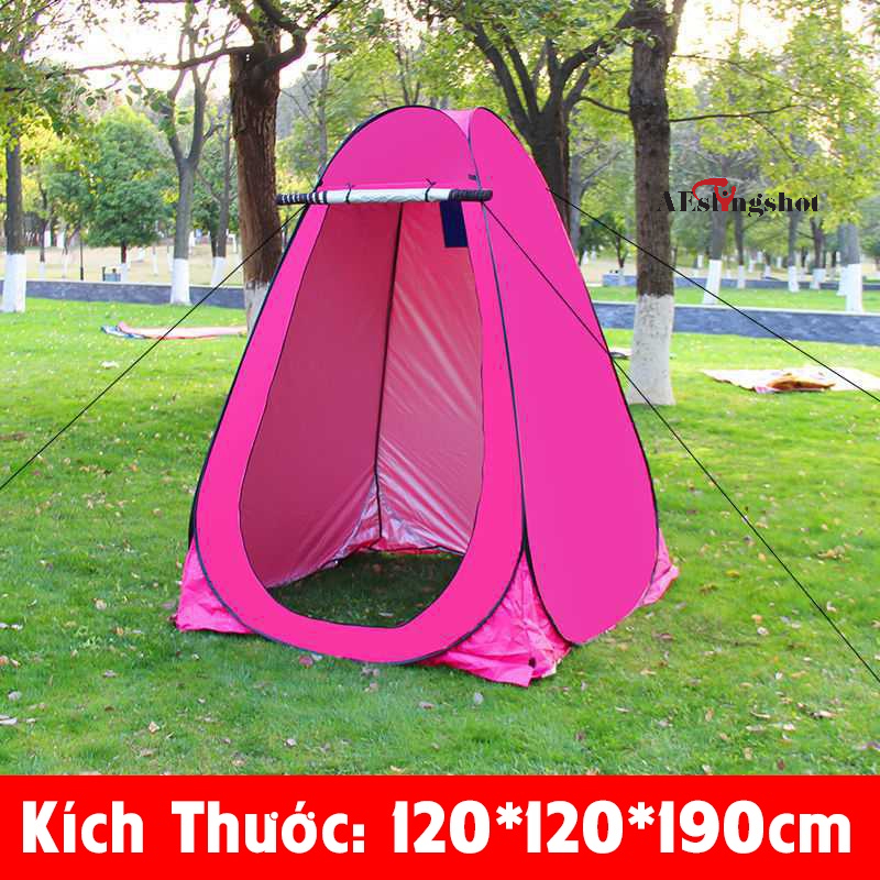 Lều thay đồ cắm trại tự bung, lều vệ sinh dã ngoại kín đáo bền đẹp dùng cho du lịch dã ngoại cắm trại tiện lợi - DCP15