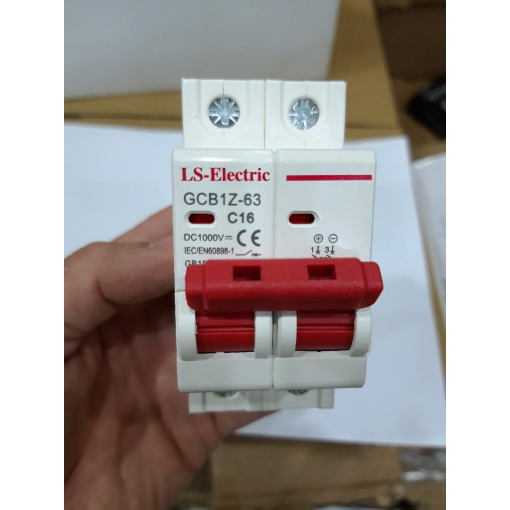 Aptomat CB DC 1000V bộ ngắt mạch một chiều DC 1000V 2P 16A 25A 32A 63A LS-Electric HÀNG THƯƠNG HIỆU CAO CÂP