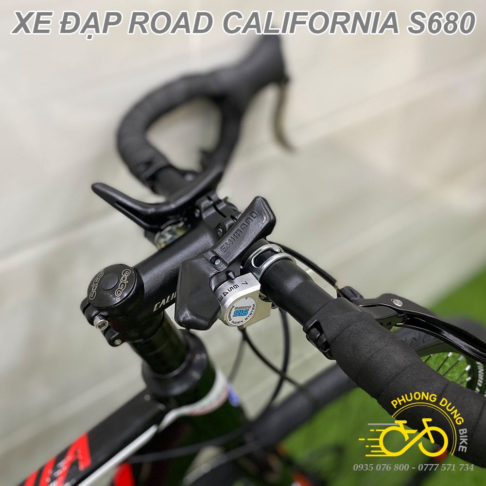 Xe đạp thể thao CALIFORNIA S680 - Mẫu Road