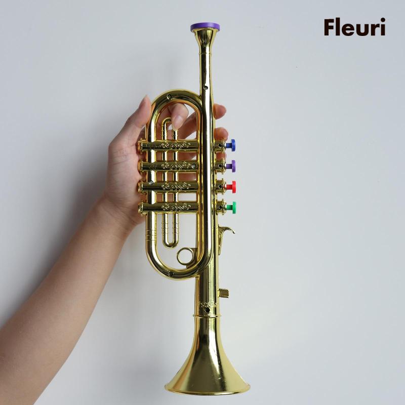 Kèn Trumpet Với 3 Phím Nhiều Màu Sắc Giúp Phát Triển Sớm