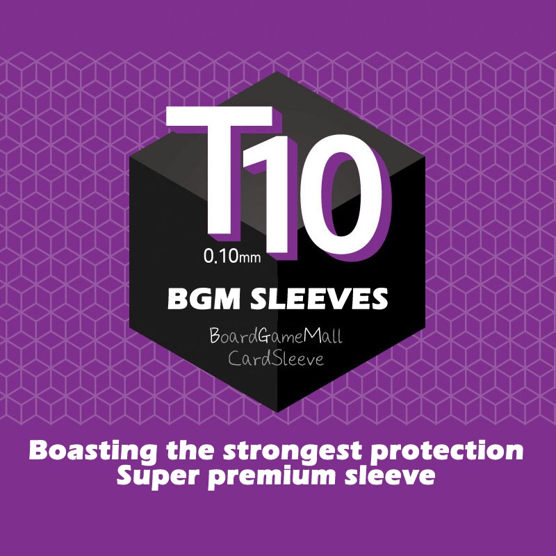 100 Bao đựng thẻ sưu tập Bgm T10 0.1mm đa năng chất lượng cao