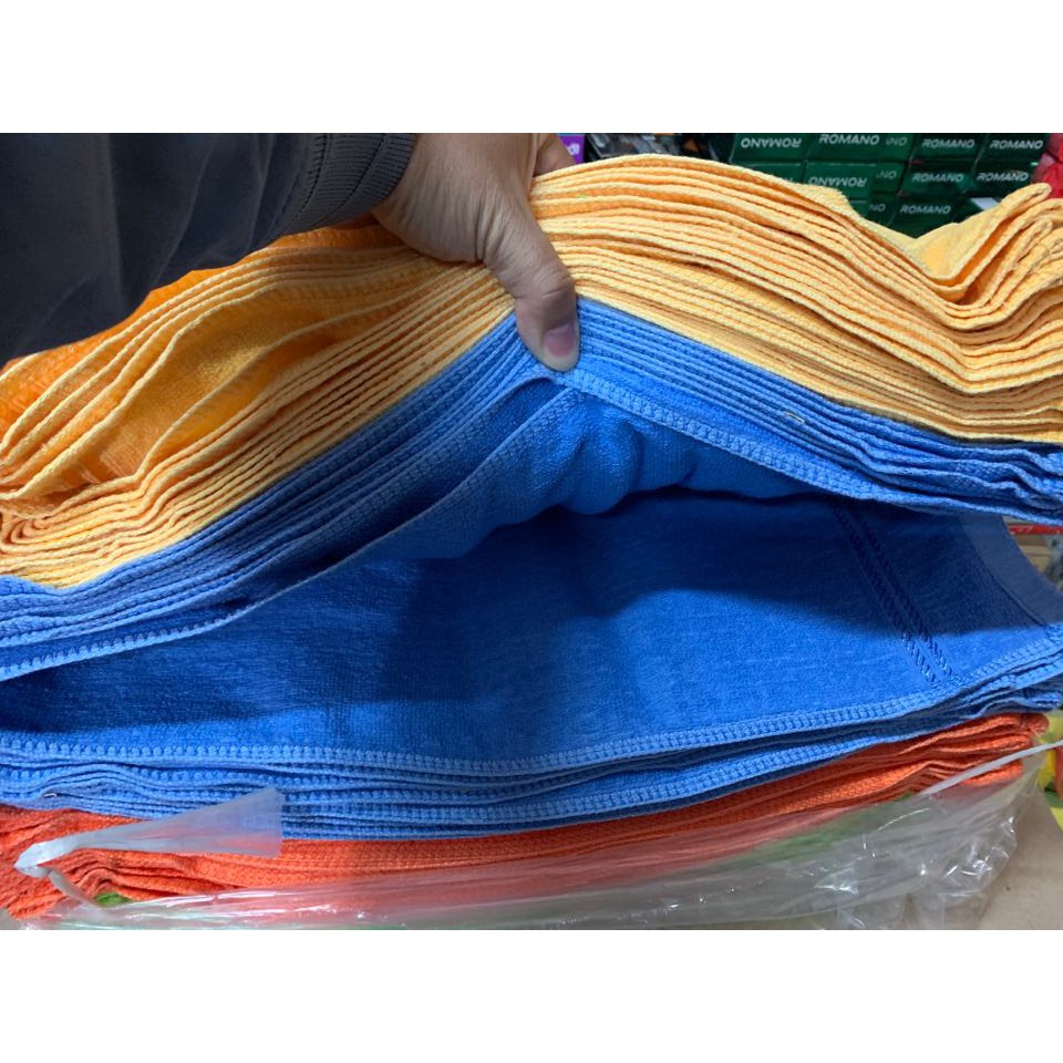 [Bán Sỉ] Khăn Lau Mặt Sợi Cotton Vằn Đẹp Trường Thịnh - 49 X 28Cm