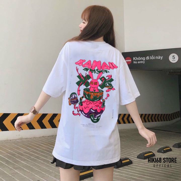 Áo Phông Rộng Dáng Xuông Áo Thun Tay Lỡ Chat Cotton Freesize | BigBuy360 - bigbuy360.vn