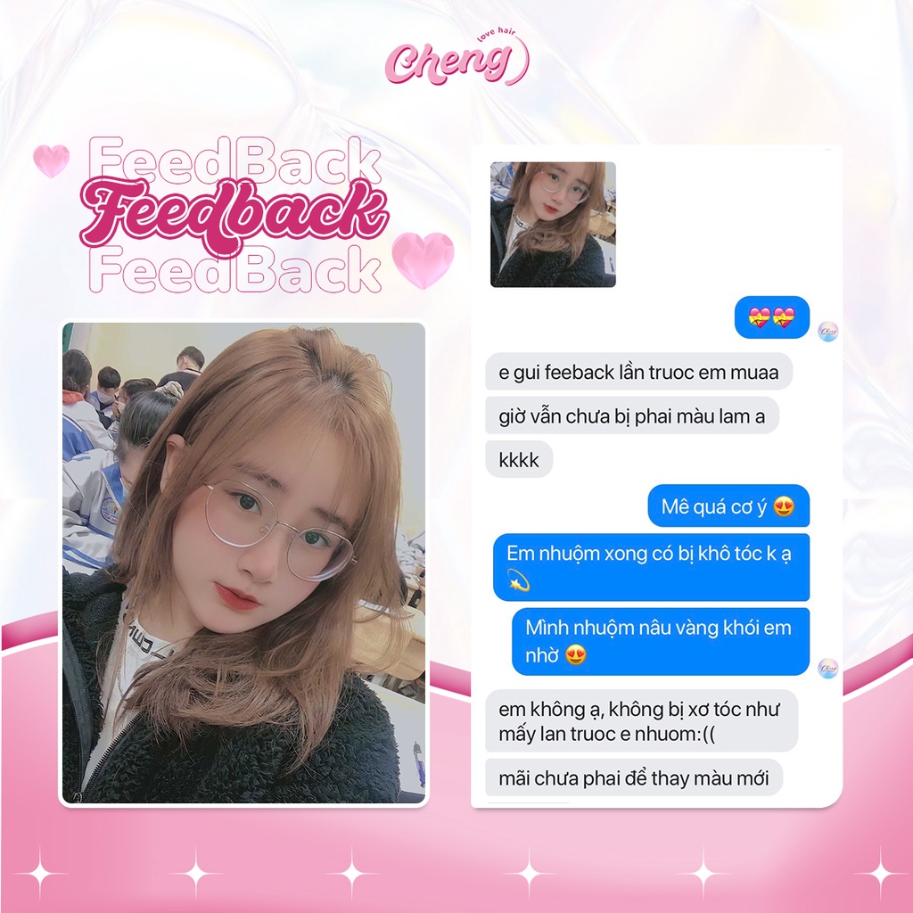 Thuốc Nhuộm Màu NÂU VÀNG ÁNH KHÓI Không Tẩy | Chenglovehair, Chenglovehairs