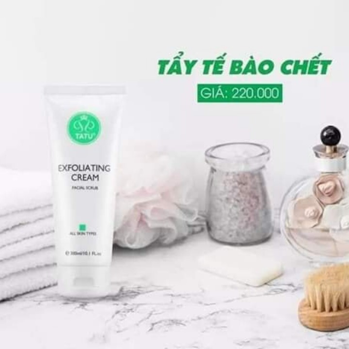 Tẩy tế bào chết nhật bản TATU TTBC-01 300ml chiết xuất trà xanh