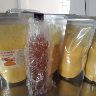 Combo tinh bột nghệ và mật ong
