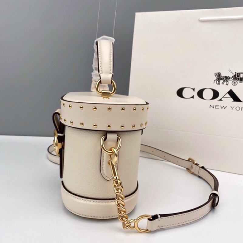 Túi đeo chéo Coach Georgie Gem dáng cốp siêu sang
