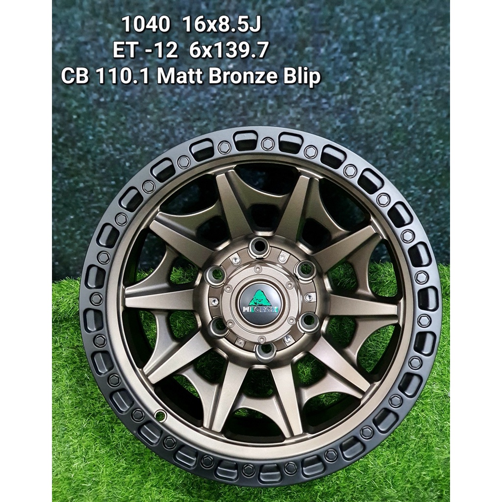 Mâm xe 16 INCH độ Bán Tải Mitsubishi Pajero,Ranger