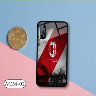Ốp lưng kính 3D Realme 7 -hình đội bóng