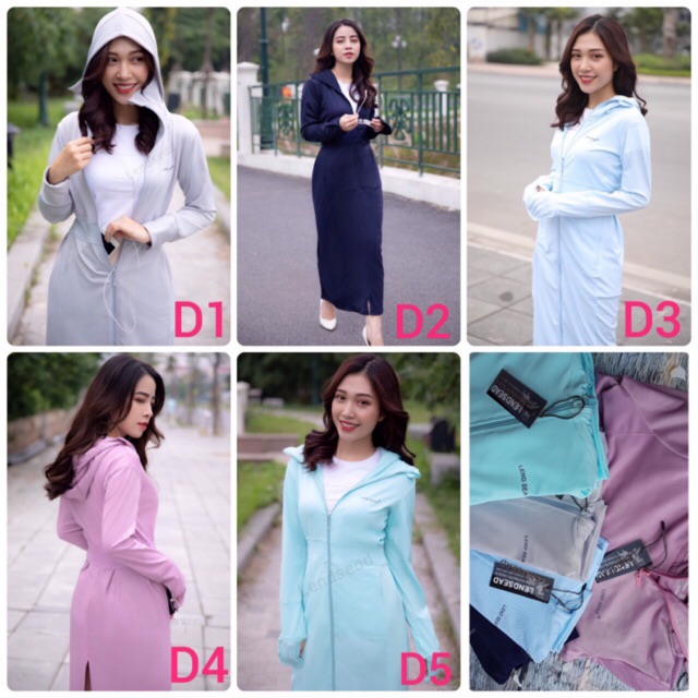 [Hàng chuẩn Công ty] Áo chống nắng 💕 FREESHIP💕 Áo chống nắng choàng măng tô Lendsead hàng dày đẹp chuẩn hãng dài rộng