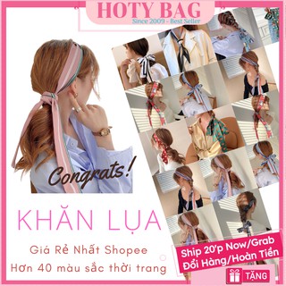 Khăn Lụa Quai Túi Đa Năng, Khăn Lụa Các Hãng, Khăn Lụa Quấn Túi, Phụ Kiện Khăn Lụa Buộc Quai Túi