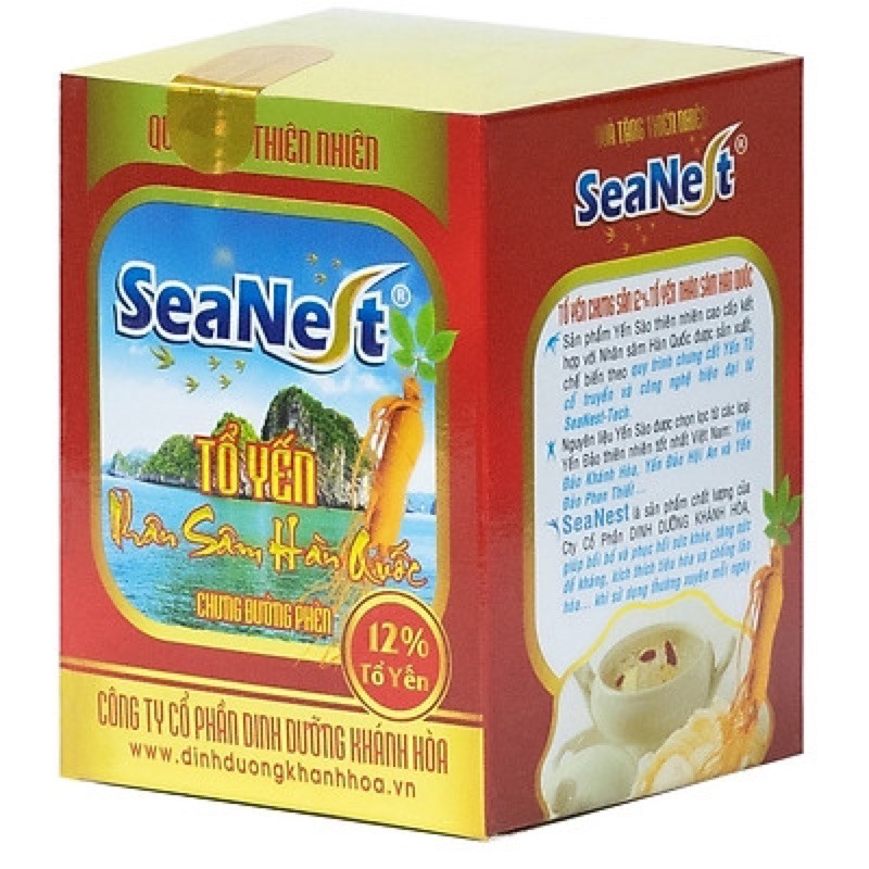 Yến sào Nhân Sâm hàn quốc SeaNest lọ70ml