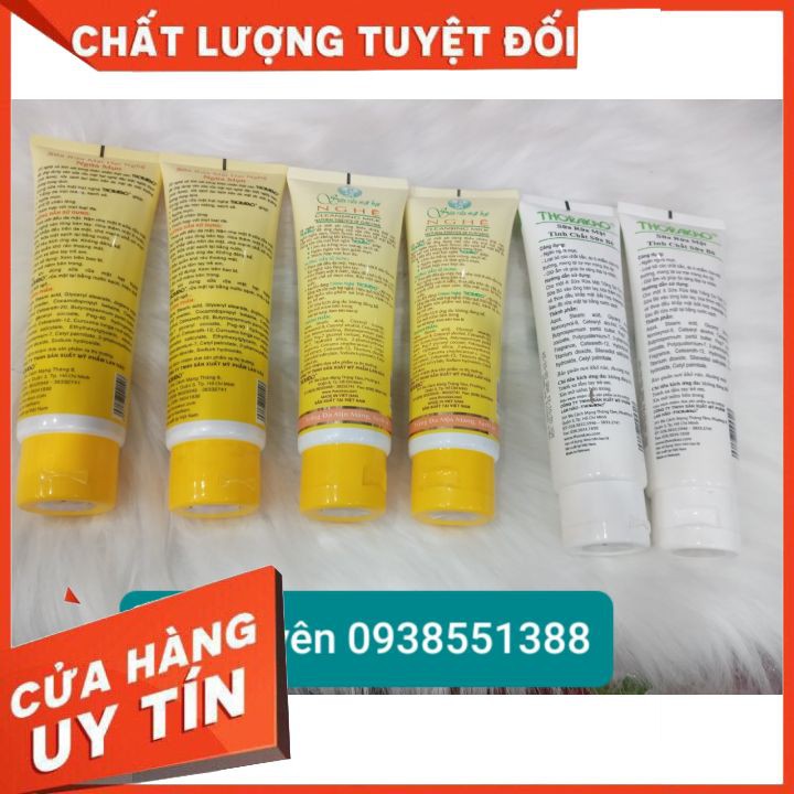 Sữa Rửa Mặt chiết xuất Sữa Bò  120g - Nghệ  100g Trắng Da Thorakao  FREESHIP không bọt ,làm sạch bụi bẩn bã nhờn