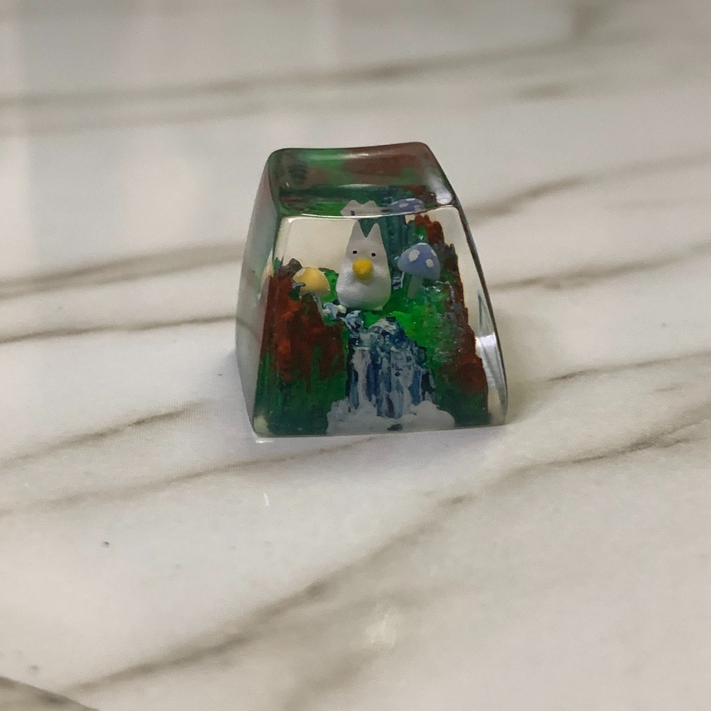 Nút bàn phím keycap Totoro