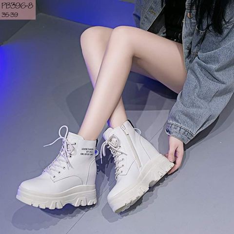 Boot ngắn cổ độn đế 8cm êm,bền,nhẹ mã PB396