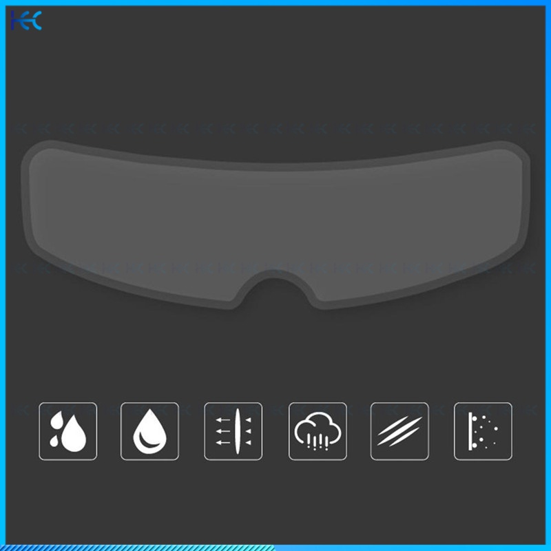 Phim Dán Mũ Bảo Hiểm Chống Sương Mù Chống Thấm Nước Tiện Dụng Khi Đi Xe Máy