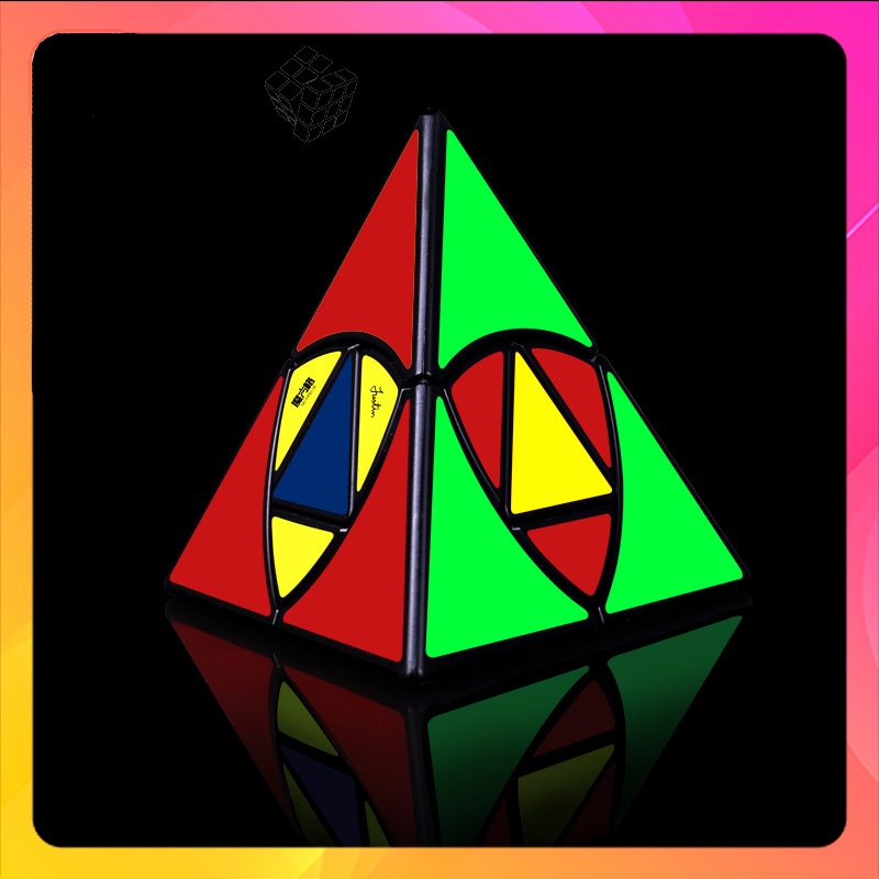Rubik Biến Thể Tam Giác Duomo Pyraminx Mastermorphix Cube Rubic QiYi Kim Tự Tháp Đẹp Xoay Trơn Mượt Cực Khó