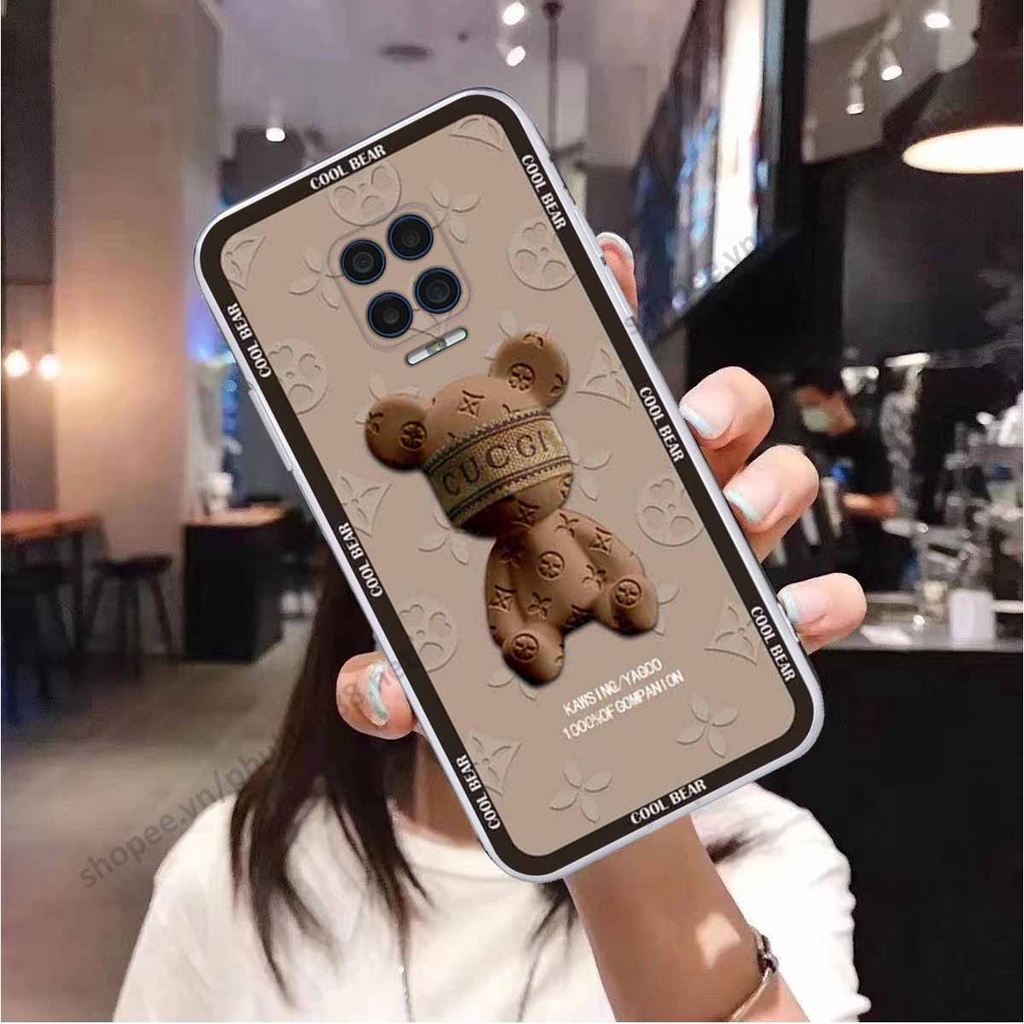 Ốp Vsmart Aris / Aris Pro bear, k@ws thương hiệu phong cách ốp lưng thời trang cao cấp