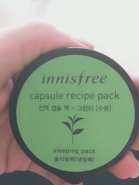 Mặt nạ ngủ innisfree capsule recipe pack