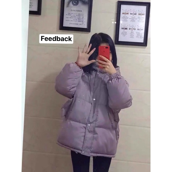 Có size nhỏ XS / Áo phao béo nữ phom rộng không sợ đại hàn cam kết hàng chuẩn loại 1
