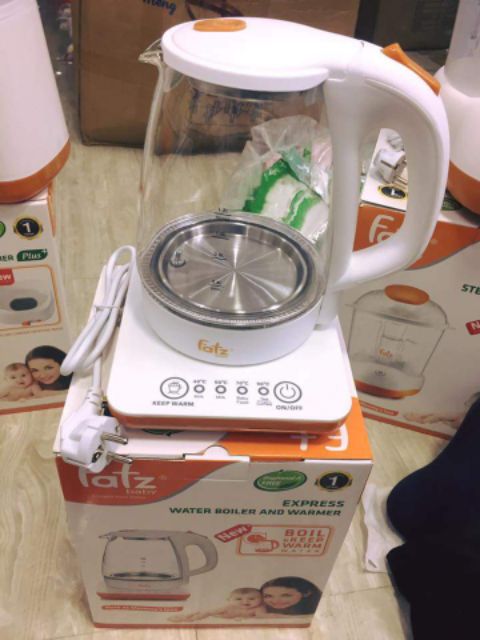 [Chính hãng bh 12th] Máy hâm nước pha sữa và đun siêu tốc fatzbaby fb3501sl Hàn quốc