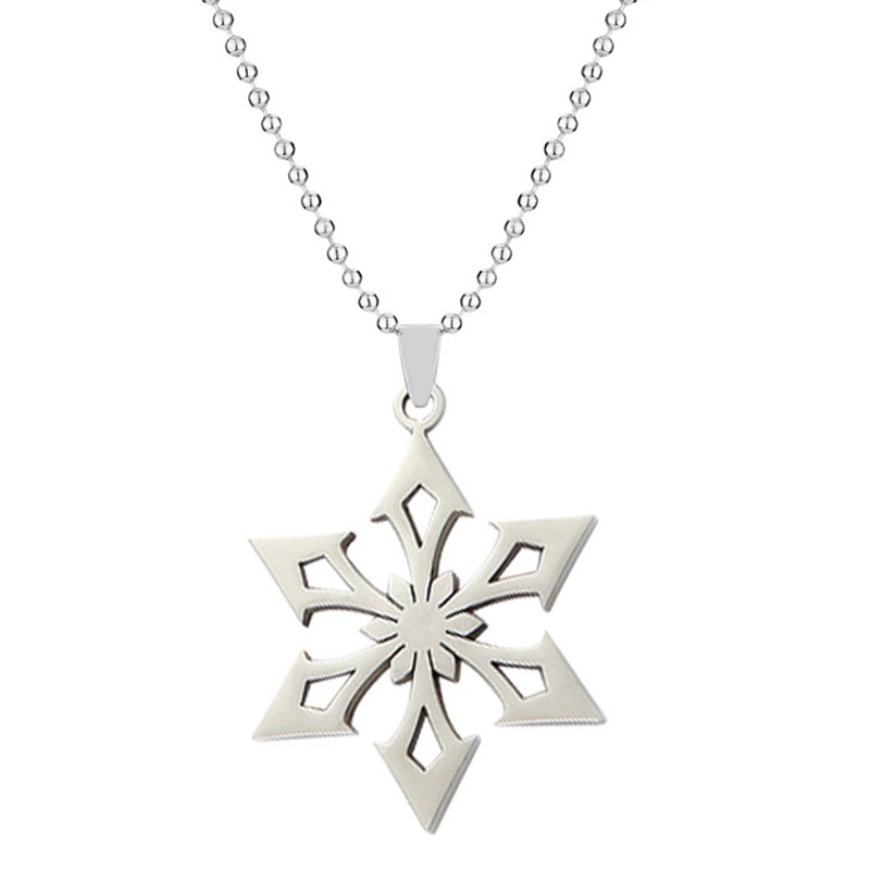 Vòng cổ Hình Hoa Genshin Impact Wind Thunder/Dùng Nước Lửa/ Đá/Lá Cây/Lá