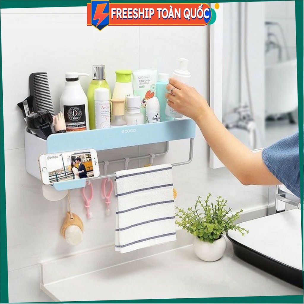 PVN25226 Kệ để đồ phòng tắm, nhà bếp đa năng cao cấp ECOCO TT2 .