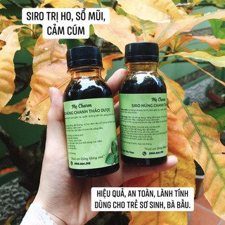 SIRO HÚNG CHANH THẢO DƯỢC BY MẸ CHARM