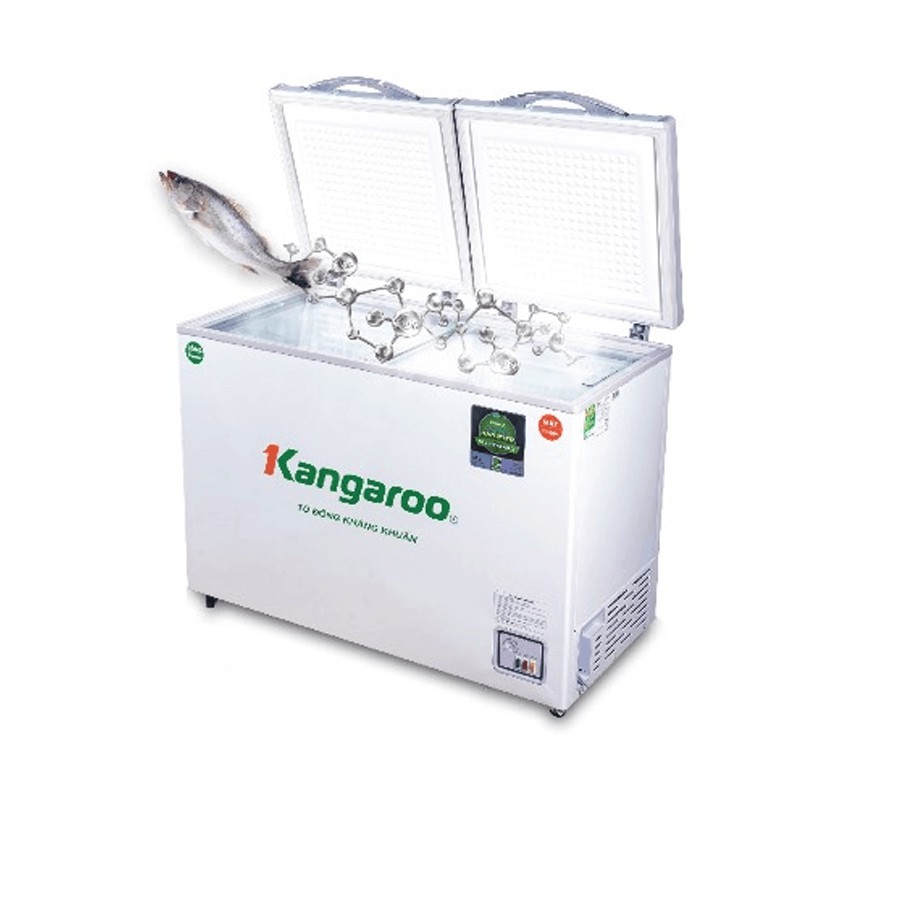 [Mã 229ELSALE hoàn 7% đơn 300K] Tủ đông kháng khuẩn Kangaroo KG266NC2