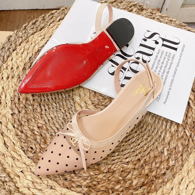 [SẴN] GIÀY BÚP BÊ BI LƯỚI DỄ THƯƠNG