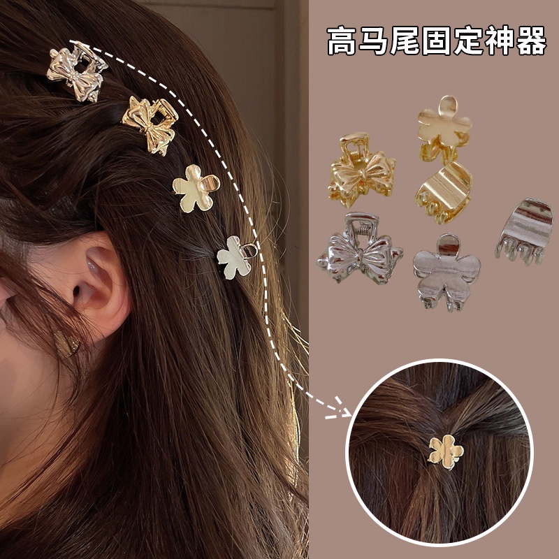 Kẹp mái kim loại đẹp xịn xò size siêu mini phù hợp bạn gái
