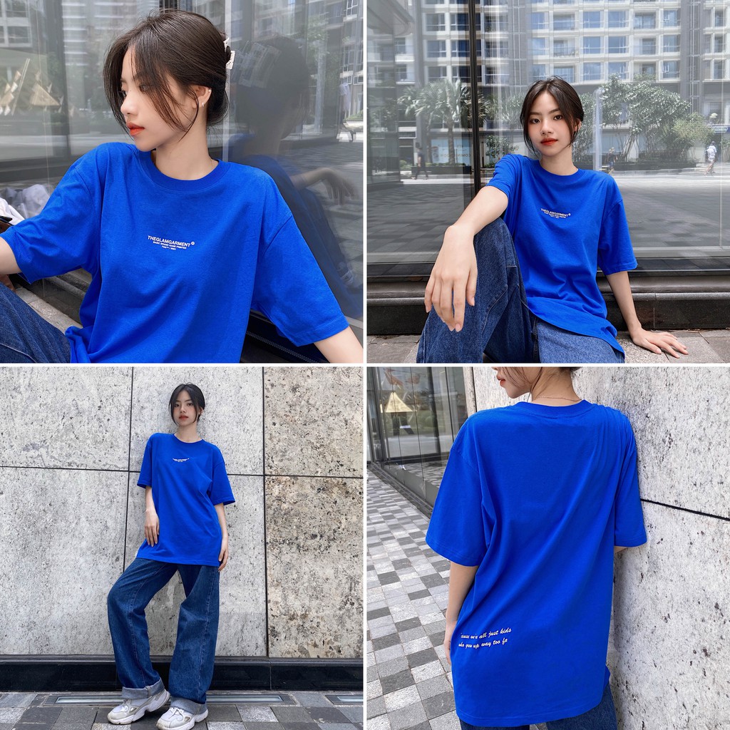 Áo thun tay lỡ GLAM phông Unisex nam nữ chất Heavy Cotton oversize form rộng Dynamic Tee | BigBuy360 - bigbuy360.vn