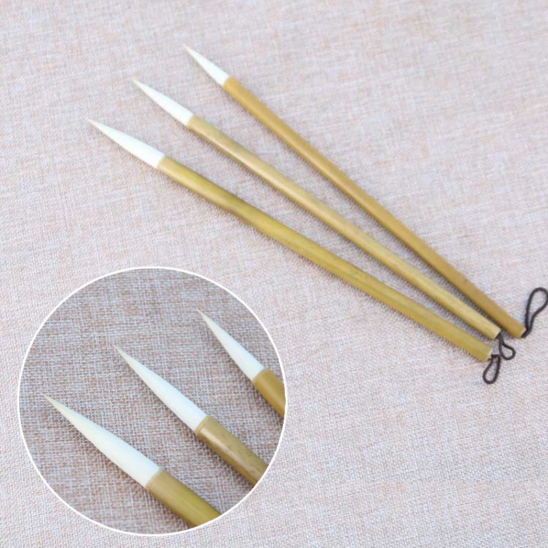 Bàn Chải Gỗ Viết Thư Pháp Trung Quốc