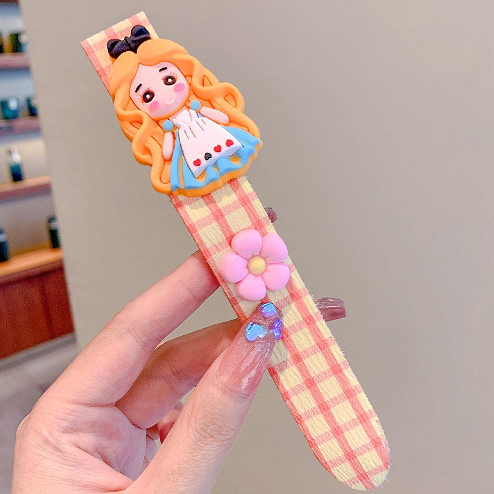 Băng Đô Cài Tóc Kiểu Dáng Hoạt Hình Phong Cách Hàn Quốc Xinh Xắn Cho Bé Gái