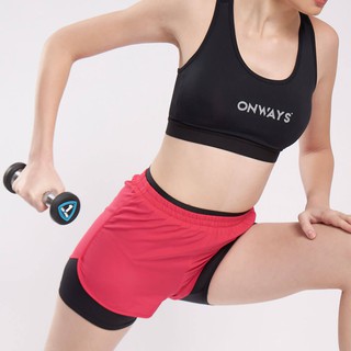 Quần short Running Road 2in1 Nữ - ONWAYS