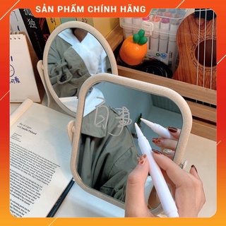 Gương để bàn trang điểm có đèn led