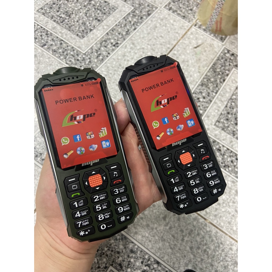 Điện Thoại 4sim 4 sóng Hope K31 Pin Trâu  loa to hầm hố nhỏ gọn phím to dành cho người già,có chức năng thay đổi giọng