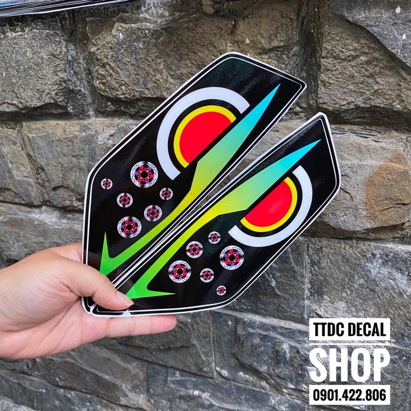 Decal Đèn Pha Vario