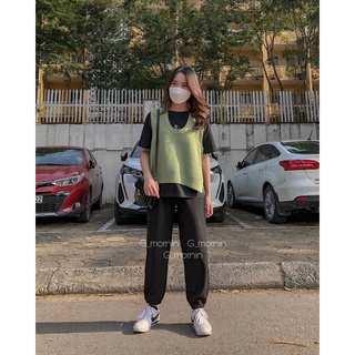 Áo gile len trơn 005