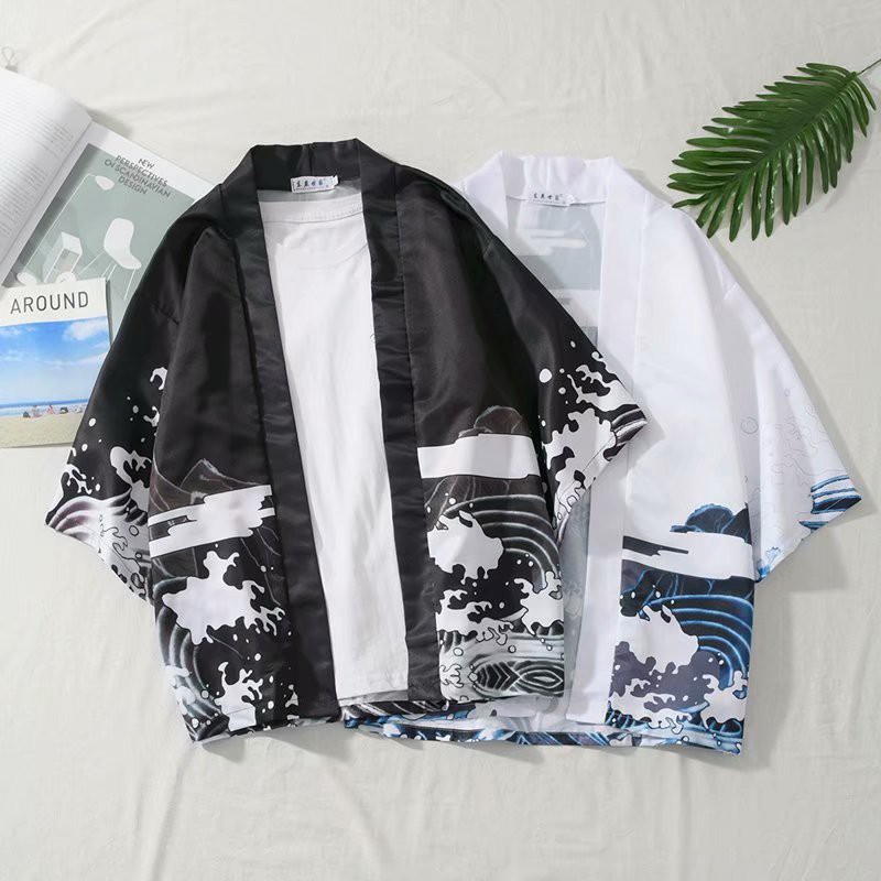 Men's trendy Korean style long-sleeve turtleneck shirt