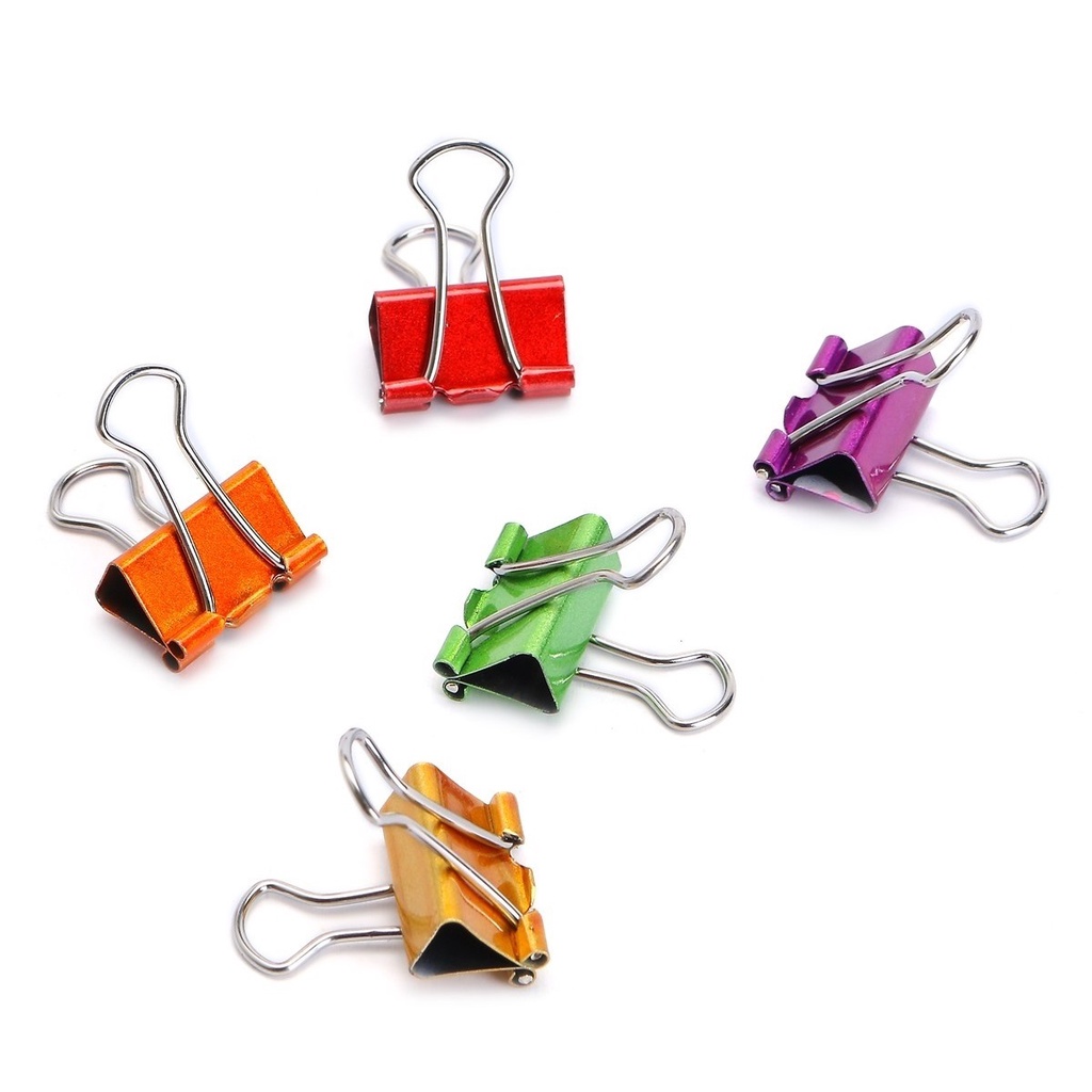 Lon 40 Cái Kẹp Bướm Màu G-Star 19mm