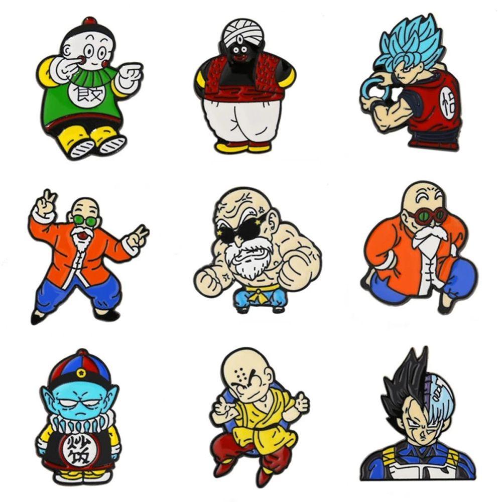 Huy Hiệu Cài Áo Hình Nhân Vật Phim Hoạt Hình Dragon Ball