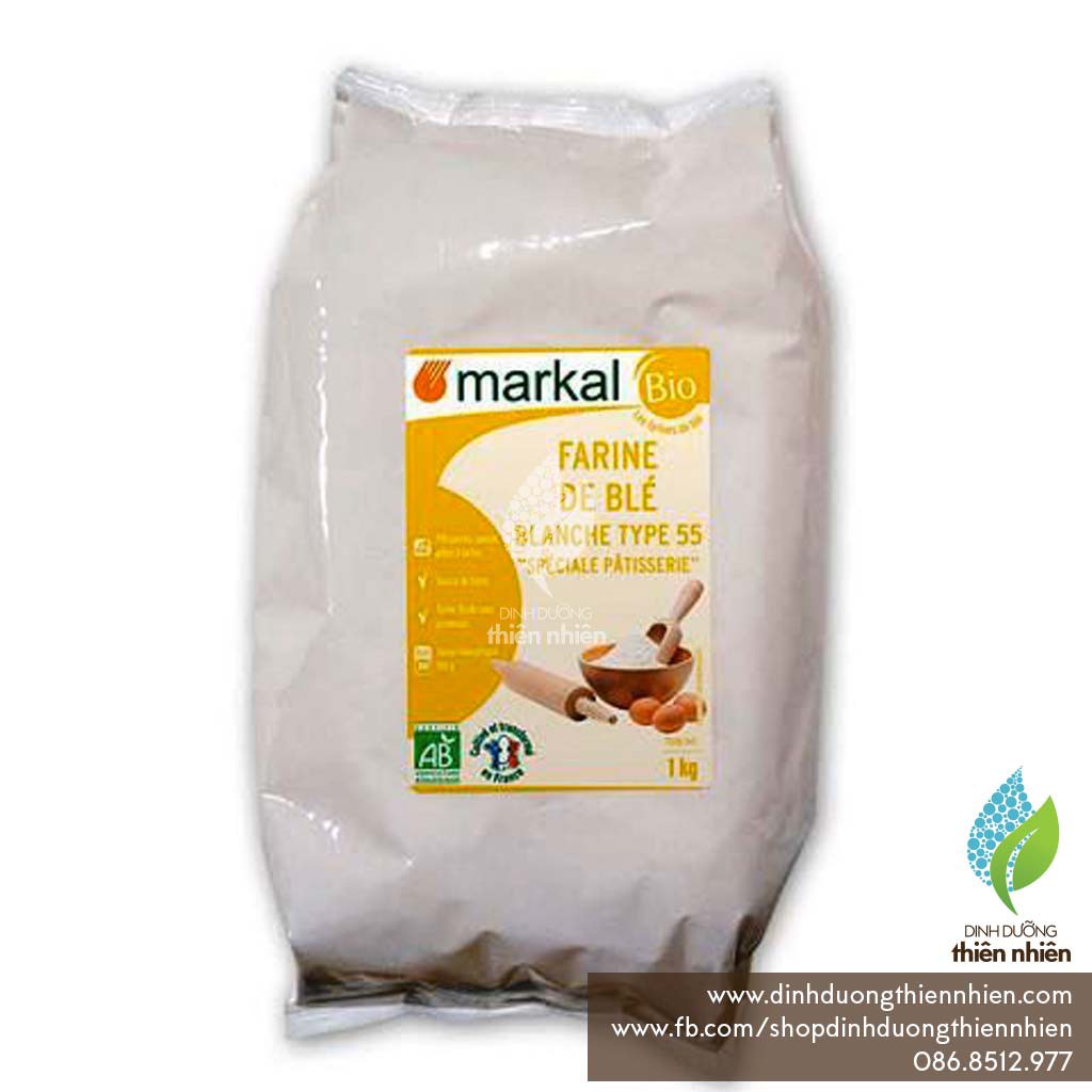 Bột Mì Hữu Cơ Markal Organic Whole Wheat Flour, 1kg