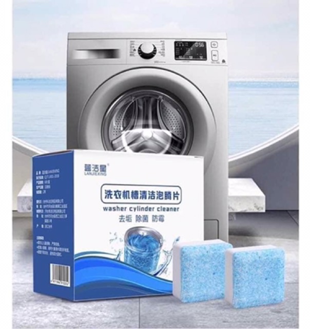 Sỉ Hộp 12 viên tẩy lồng máy giặt siêu hot 2020