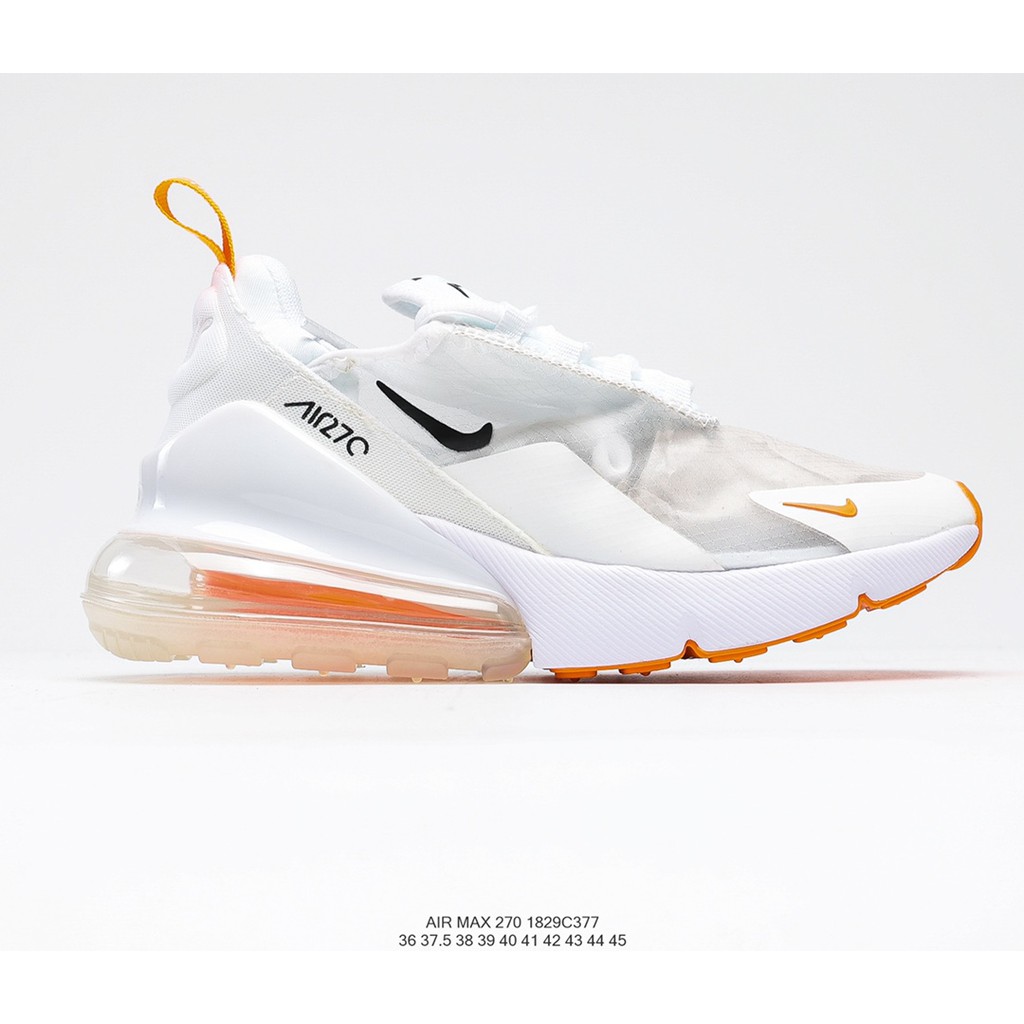 Order 2-3 Tuần + Freeship Giày Outlet Store Sneaker _Nike Air Max 270 Black White transparent MSP: 1829C377 gaubeostore.