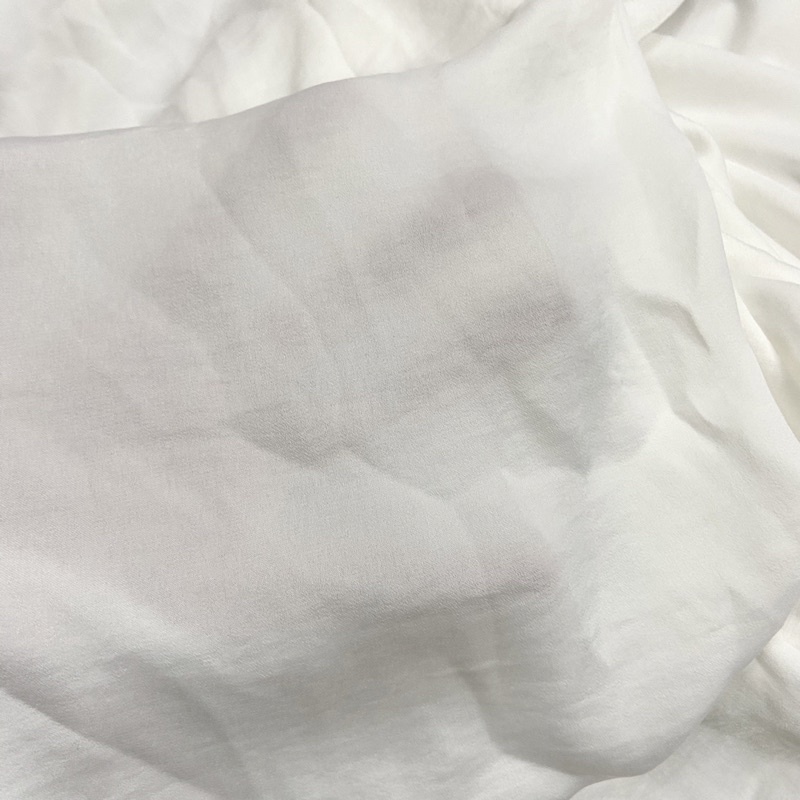 Vải lụa đũi trắng sữa
