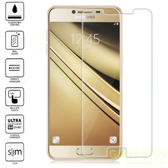 Bộ 3 kính cường lực sam sung A5(2015), A5(2016), A5(2017)