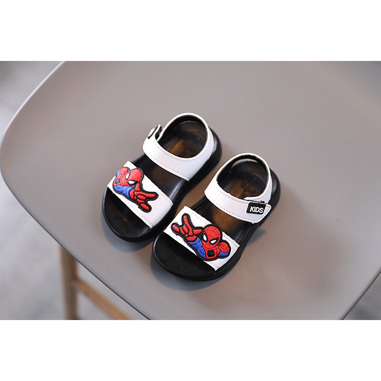 sandal bé trai size 22-26 siêu nhân mềm nhẹ êm chân