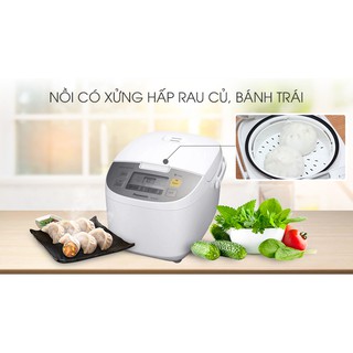 Nồi cơm điện tử panasonic sr-ze105wram 1 lít